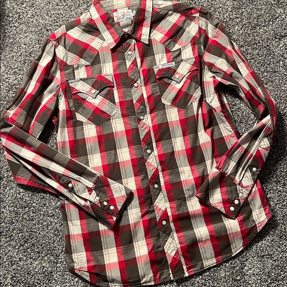 True Religion Pearl Snap Shirt True Religion Snap Shirt Casual Western Shirt